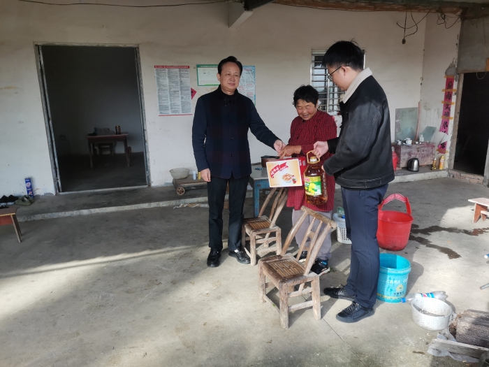 荊(jīng)門分(fèn)院到(dào)丁店(diàn)村開展走(zǒu)訪慰(wèi)問1